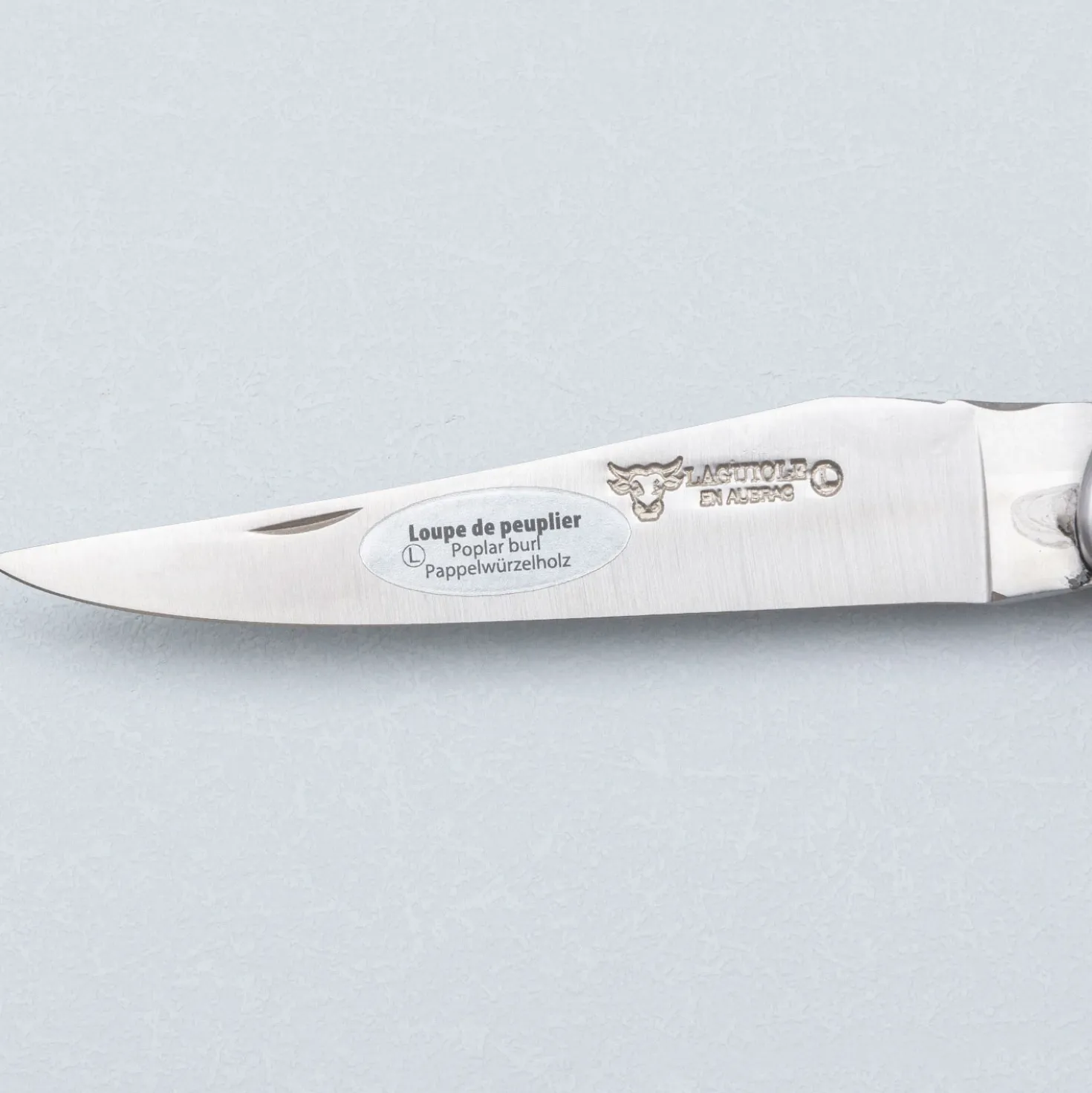 Laguiole en Aubrac Classic Zakmes Donker Populier 12 cm