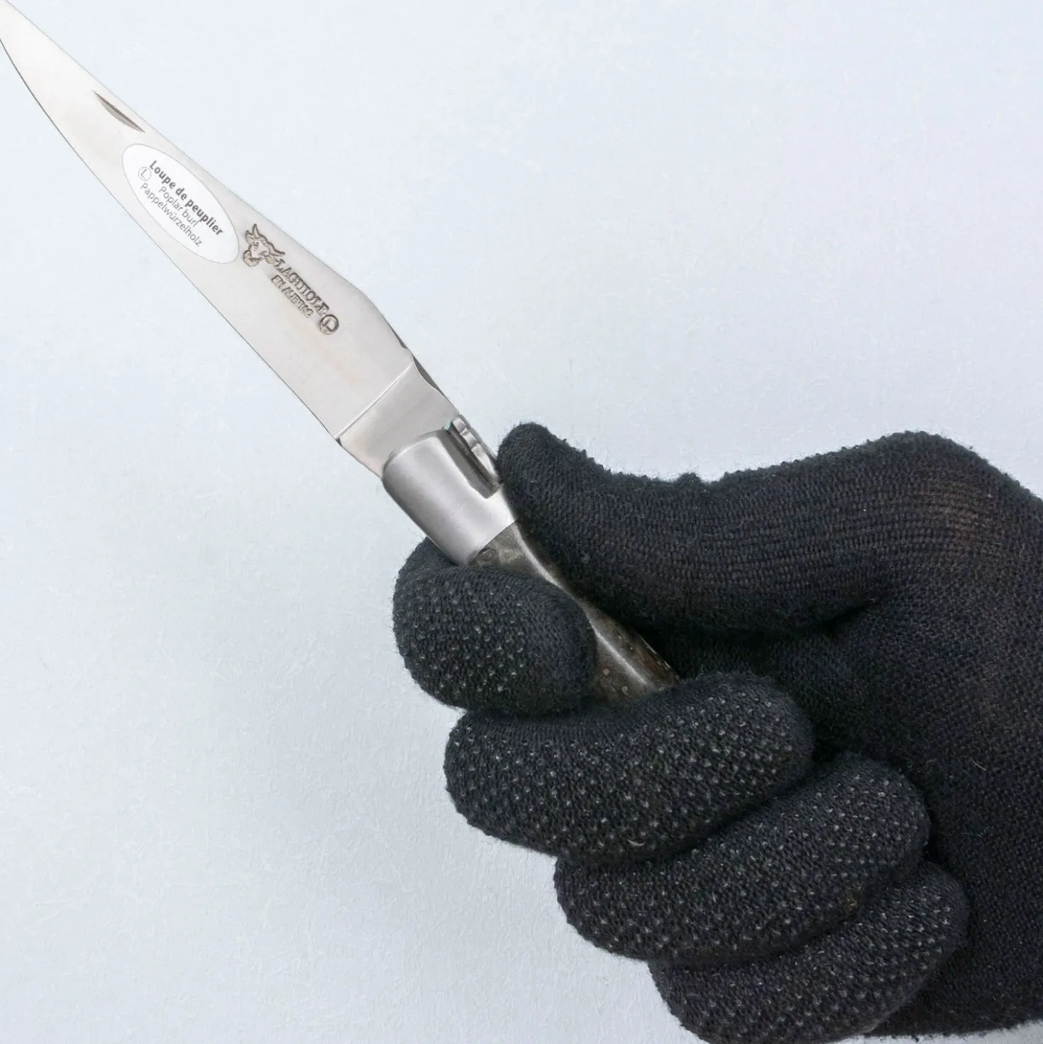 Laguiole en Aubrac Classic Zakmes Donker Populier 12 cm