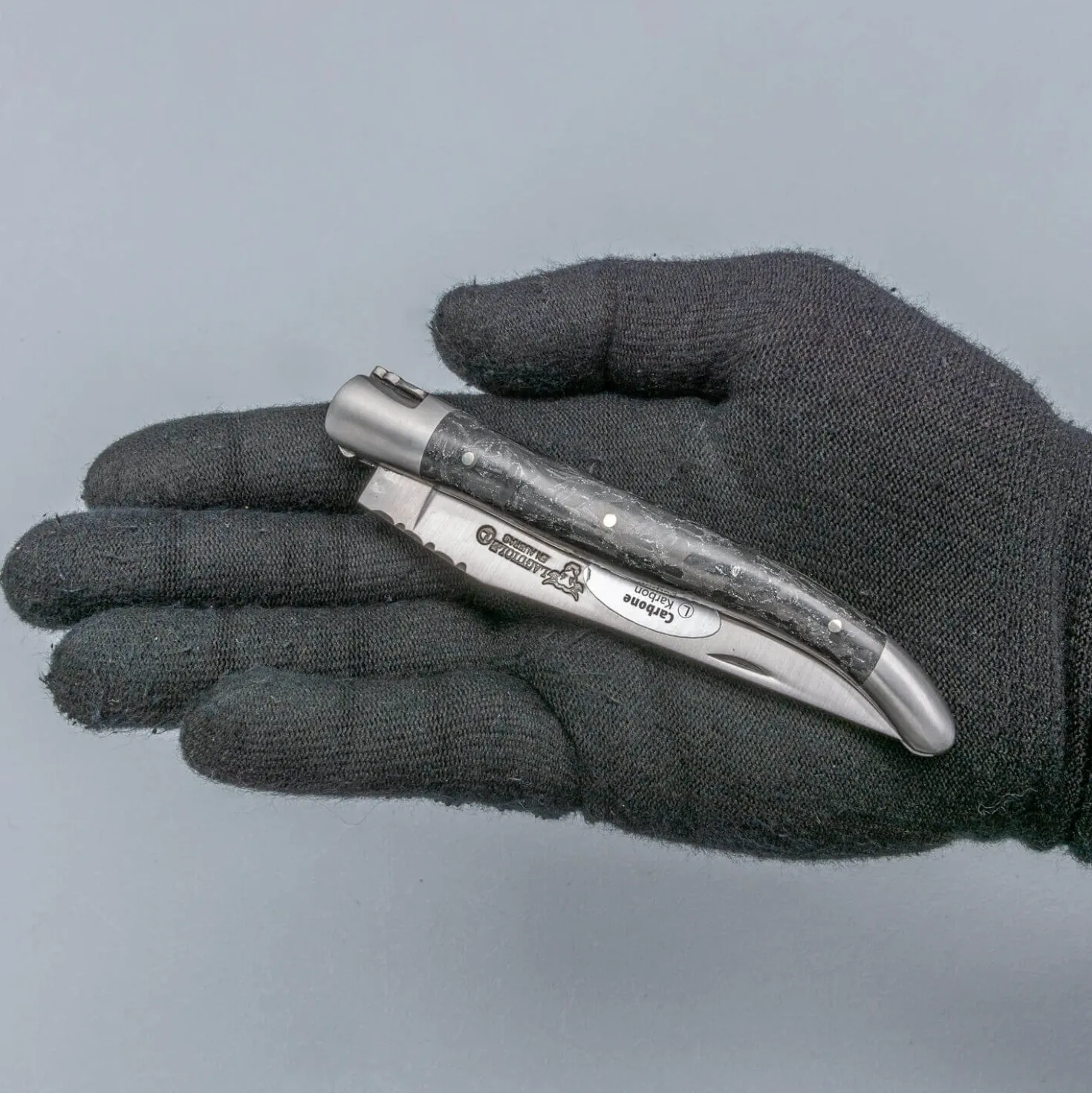 Laguiole en Aubrac Classic Zakmes Carbon Fiber 12 cm