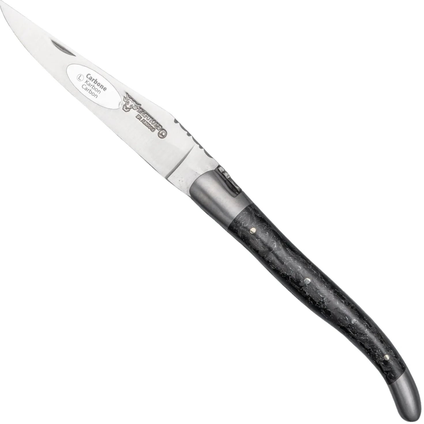 Laguiole en Aubrac Classic Zakmes Carbon Fiber 12 cm