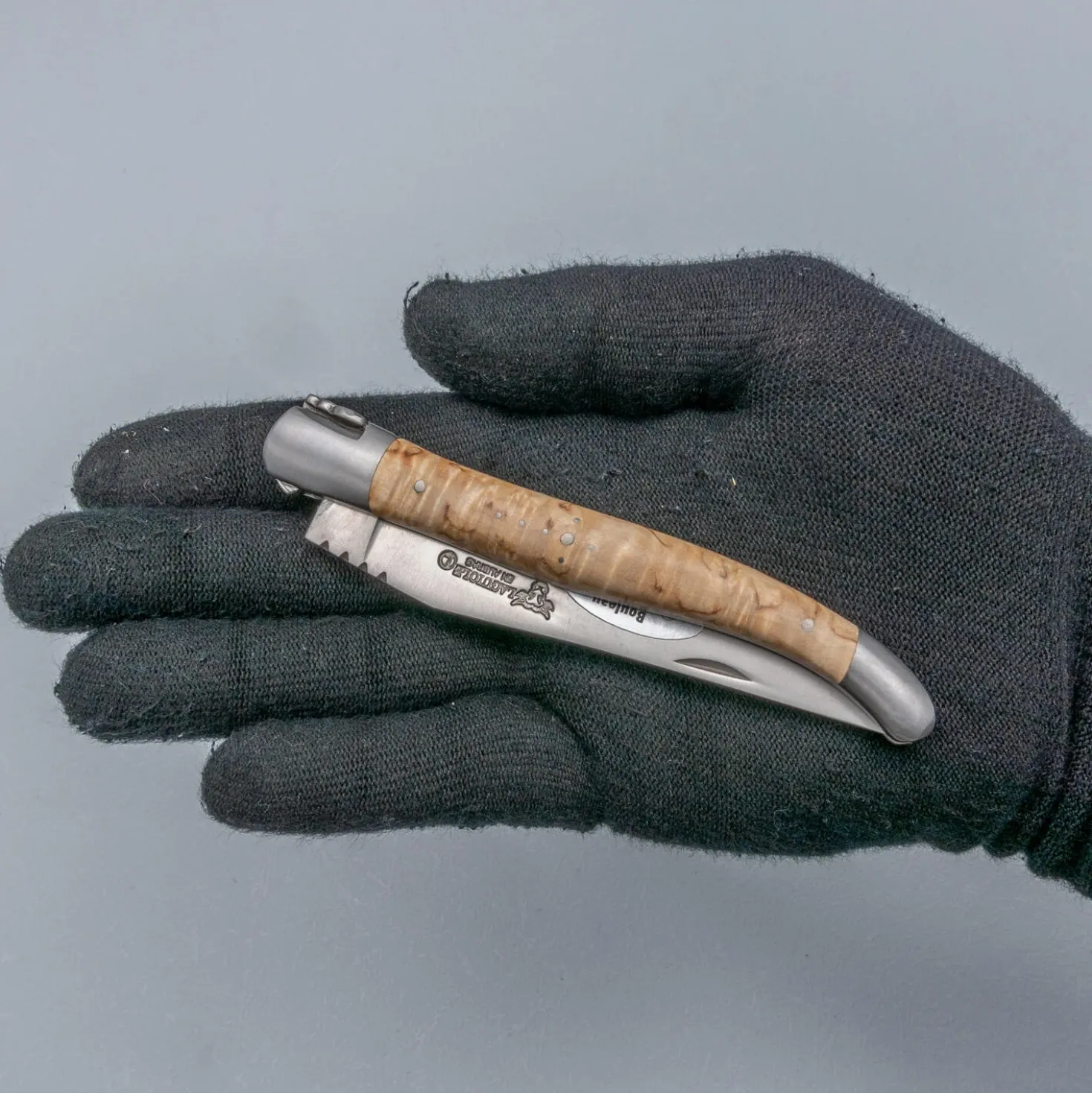 Laguiole en Aubrac Classic Zakmes Berkenhout 12 cm