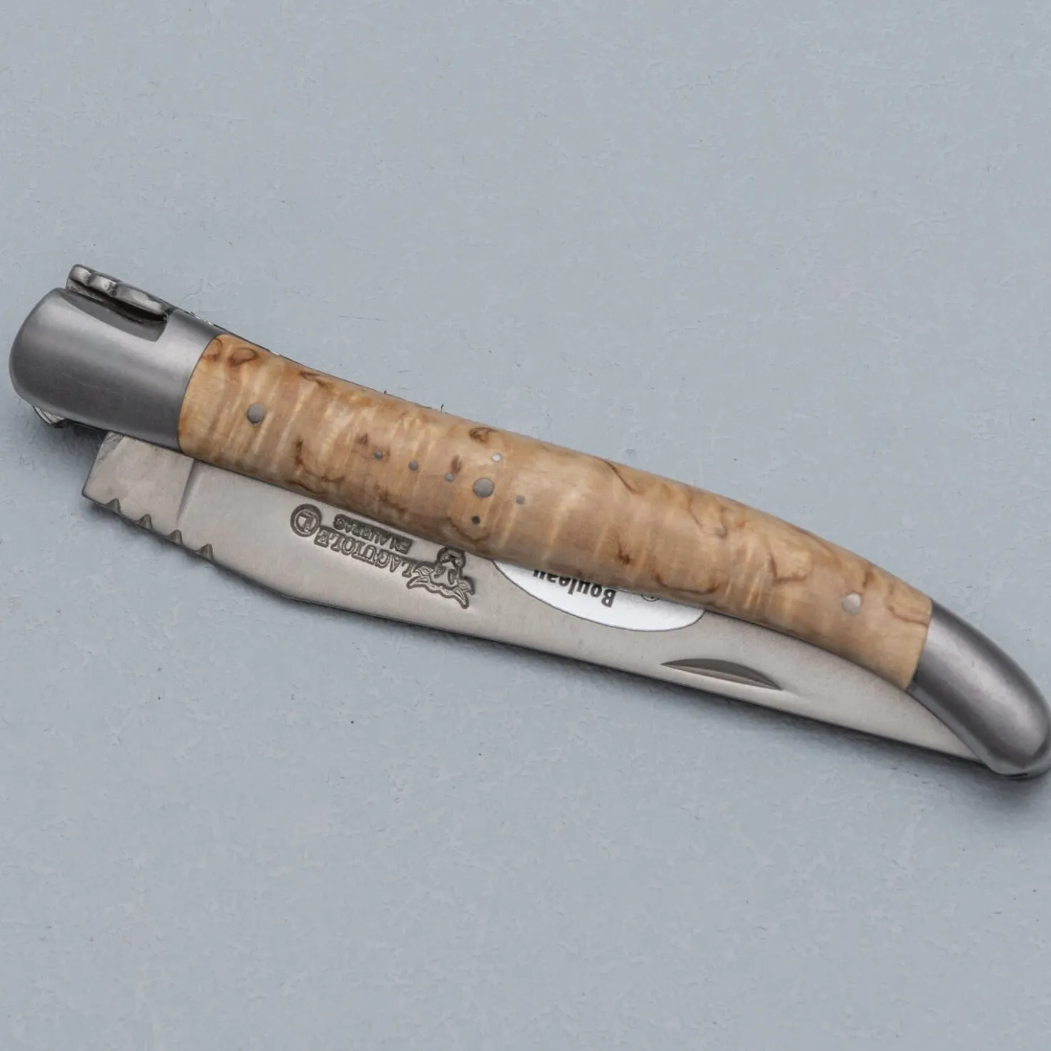 Laguiole en Aubrac Classic Zakmes Berkenhout 12 cm