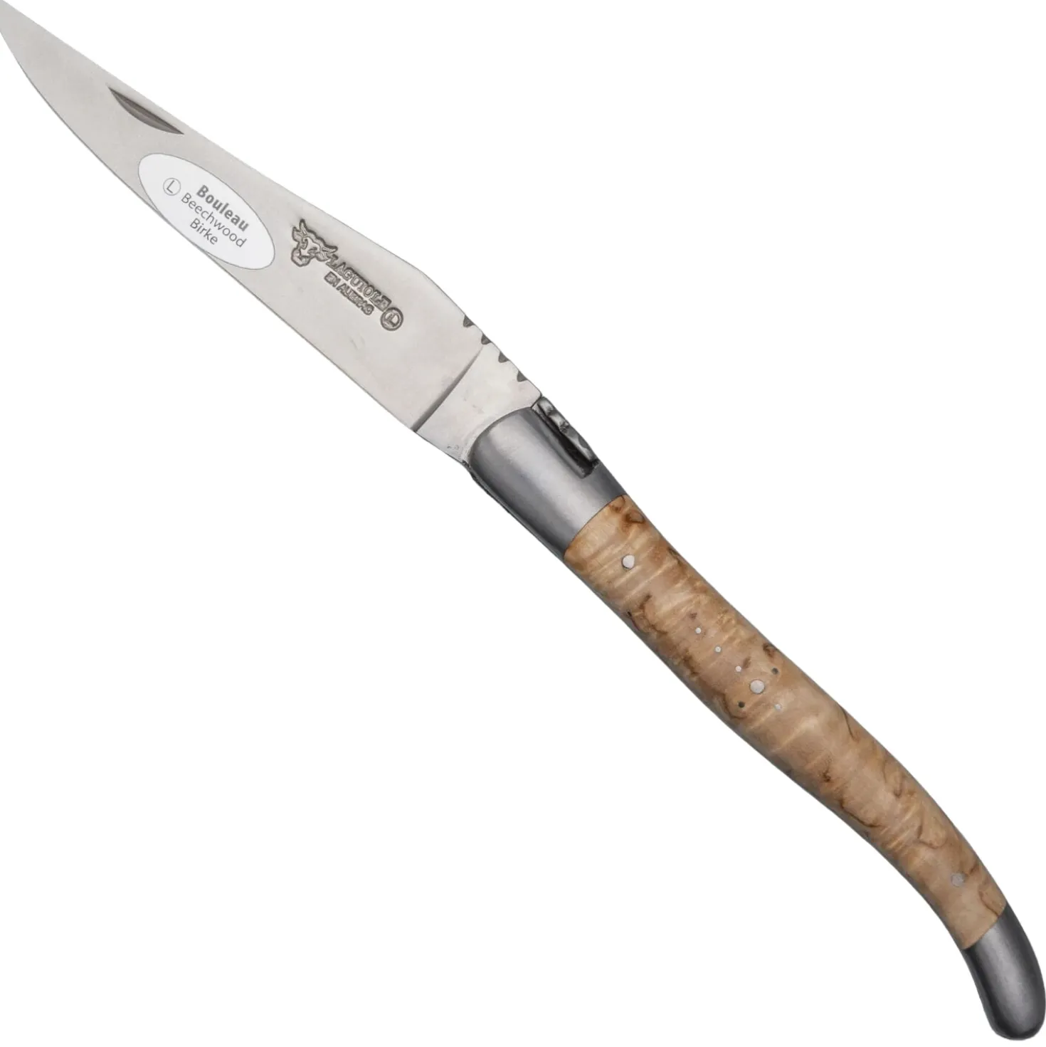 Laguiole en Aubrac Classic Zakmes Berkenhout 12 cm