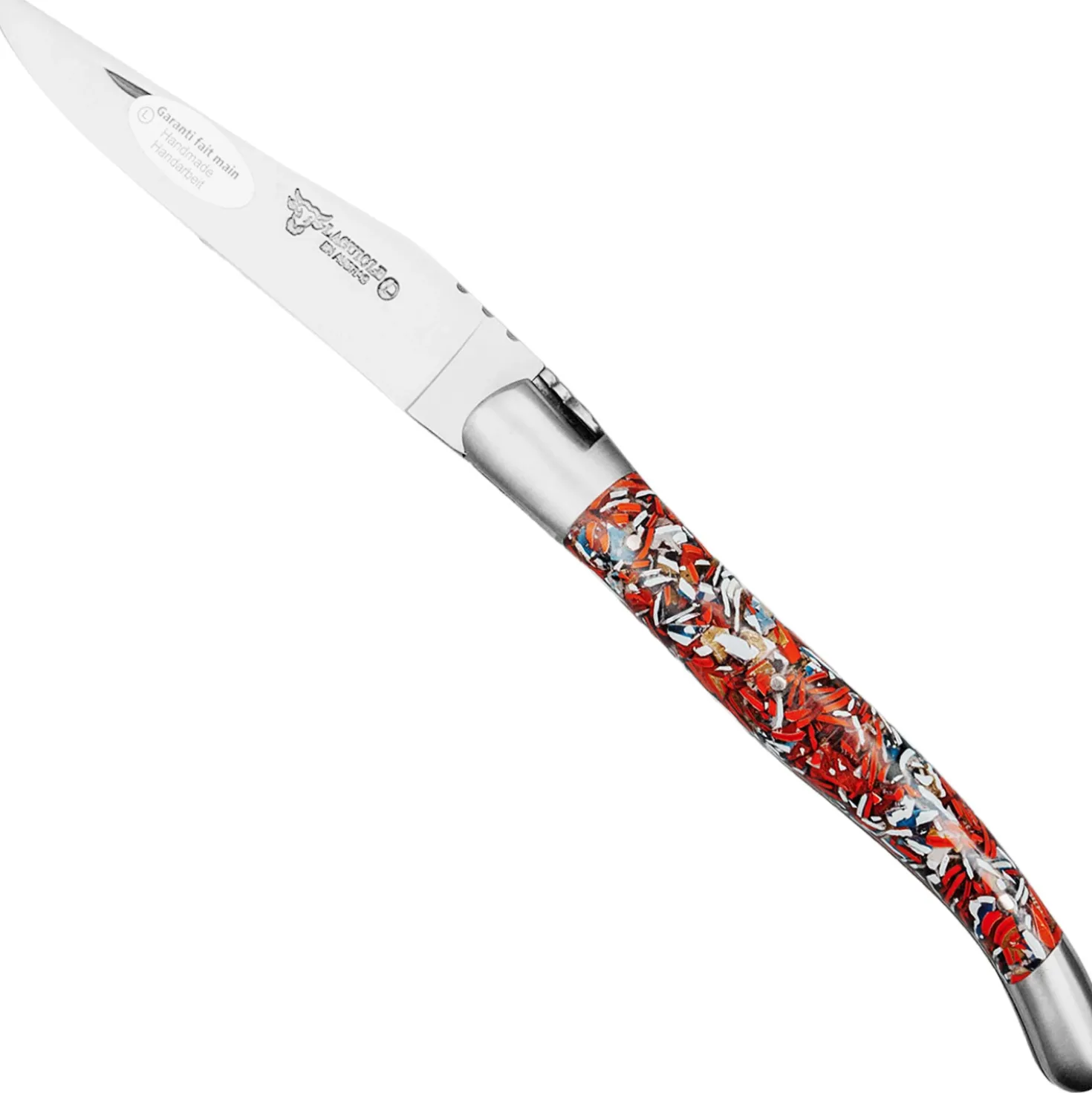 Laguiole en Aubrac Classic Zakmes Bank Kaarten 12 cm