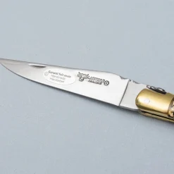 Laguiole en Aubrac Classic Zakmes Gold Glitter Brass 12 cm