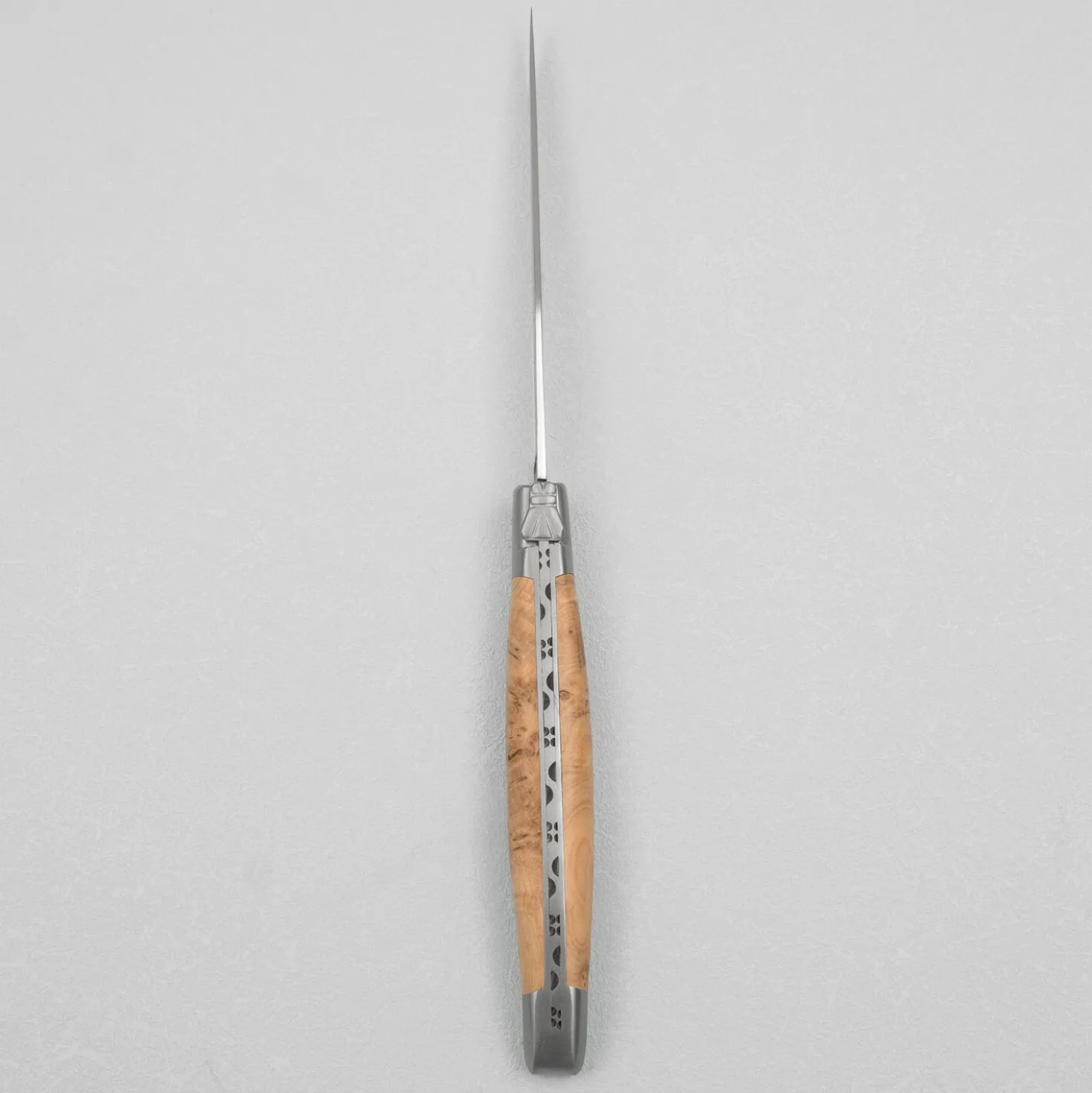 Laguiole en Aubrac Damascus Steakmes Jeneverbes 2 delig