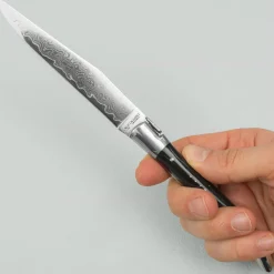 Laguiole en Aubrac Damascus Steakmes Hoorn 4 delig