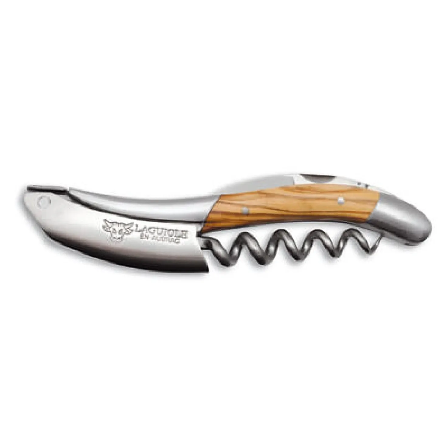 Laguiole en Aubrac Kelnersmes Olijfhout