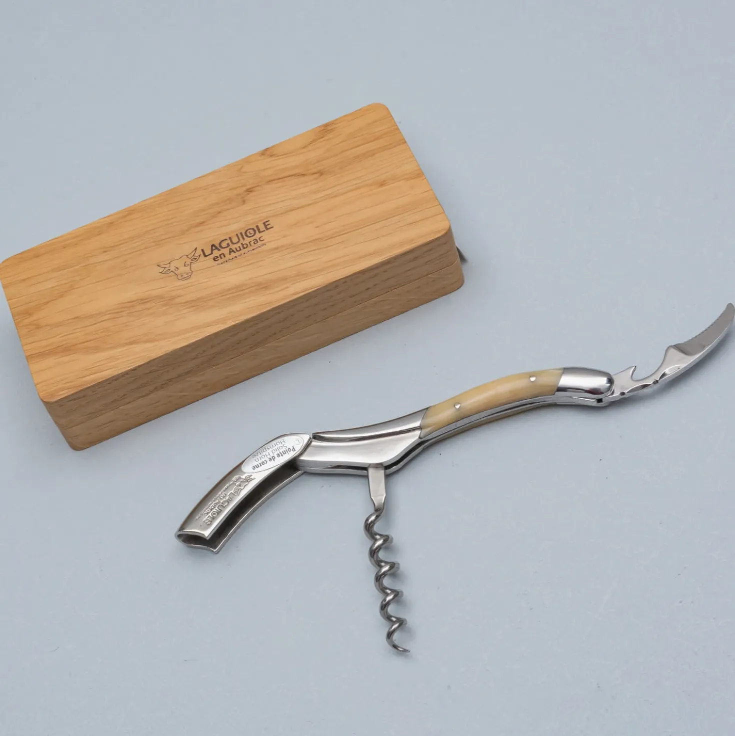 Laguiole en Aubrac Kelnersmes Hoorn