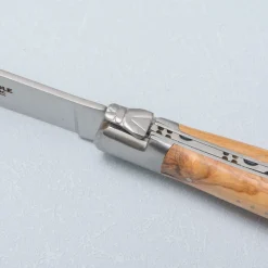 Laguiole en Aubrac Steakmessenset Olijf 4 delig