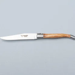 Laguiole en Aubrac Steakmessenset Olijf 4 delig