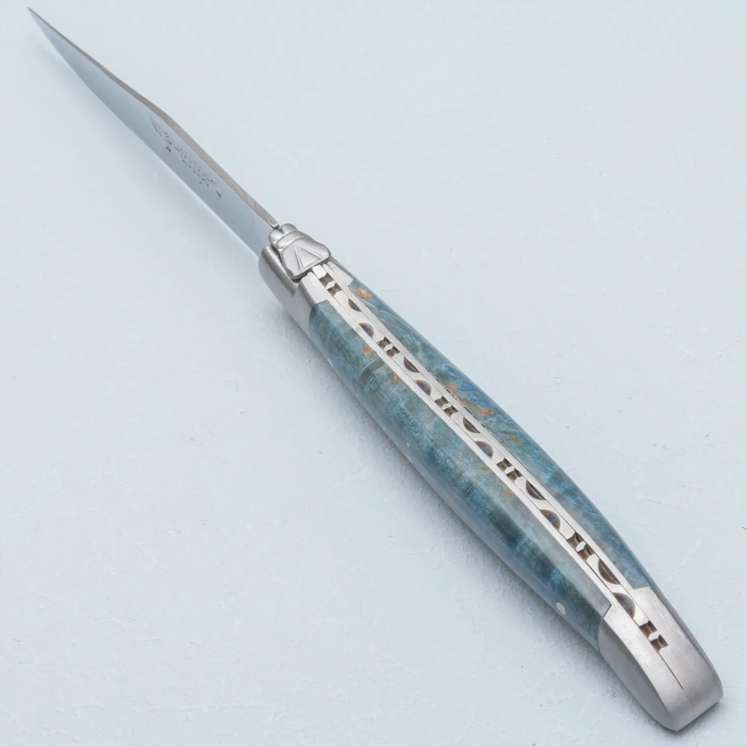 Laguiole en Aubrac Steakmessenset Gekleurd Berken 4 delig