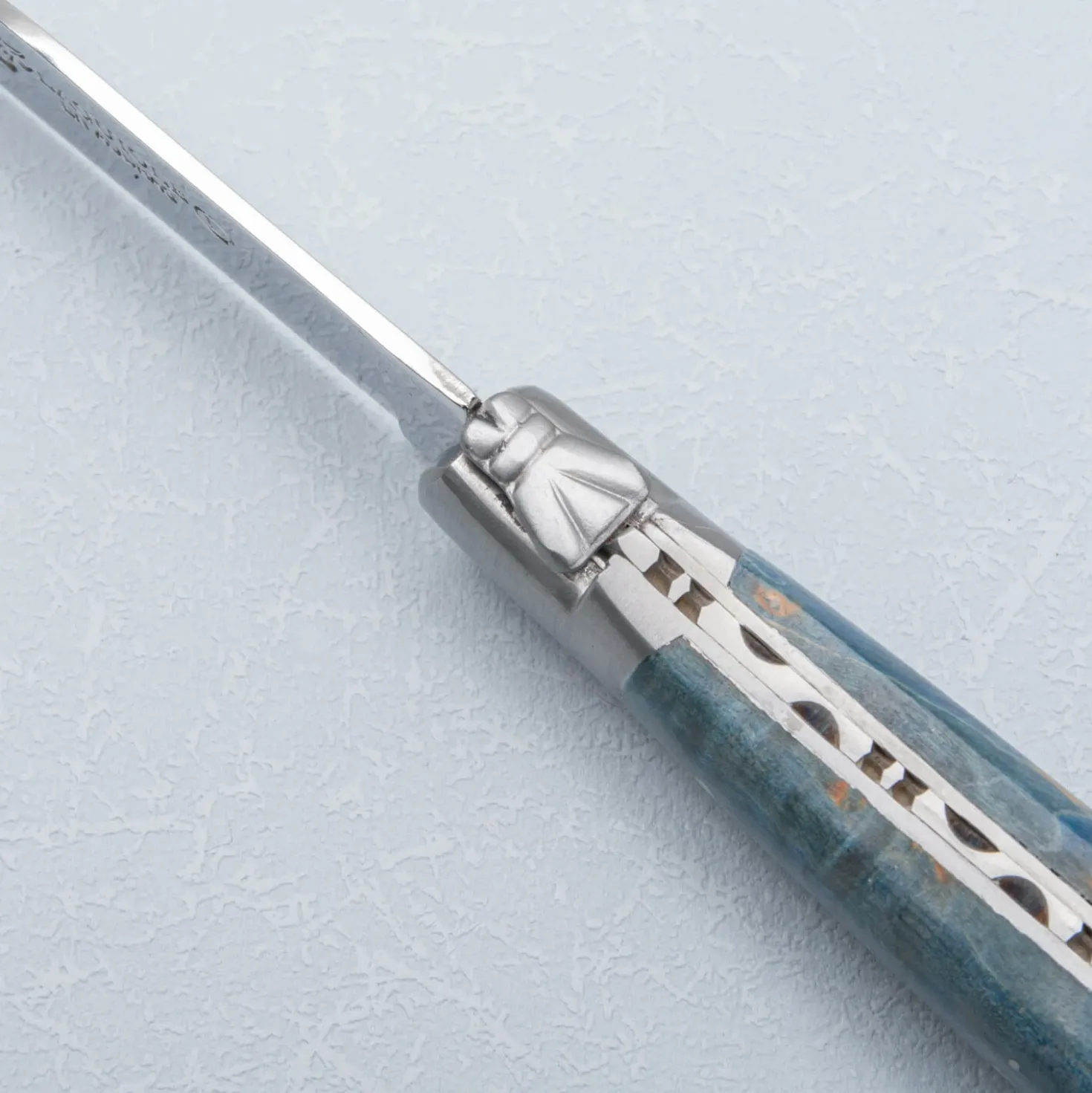Laguiole en Aubrac Steakmessenset Gekleurd Berken 4 delig