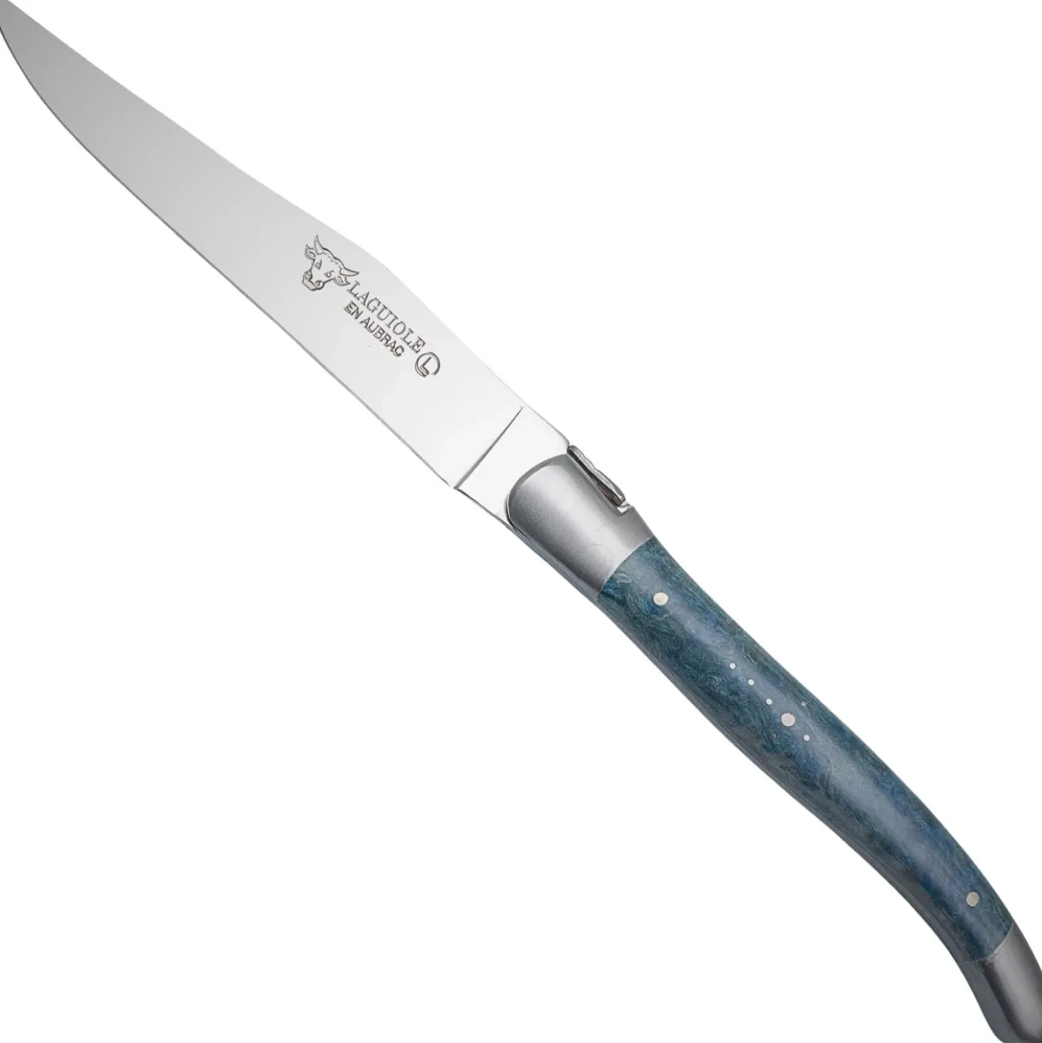 Laguiole en Aubrac Steakmessenset Gekleurd Berken 4 delig