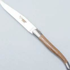 Laguiole en Aubrac Steakmessenset Walnoot 4 delig