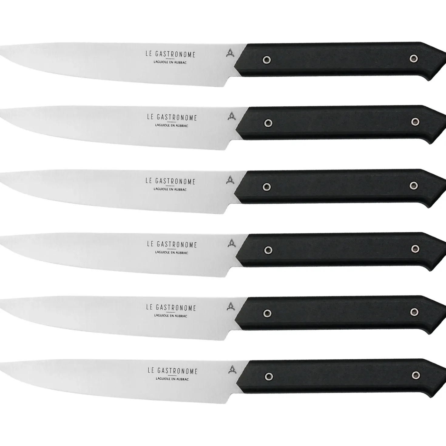 Laguiole en Aubrac Steakmessenset Paperstone 6 delig