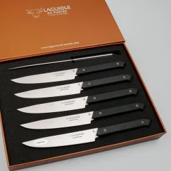 Laguiole en Aubrac Steakmessenset Paperstone 6 delig