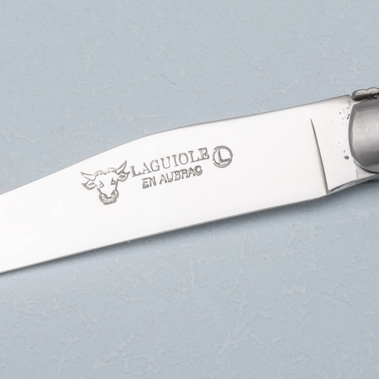 Laguiole en Aubrac Steakmessenset Olijf 2 delig