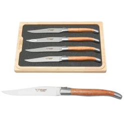 Laguiole en Aubrac Steakmessenset Bruyère 4 delig