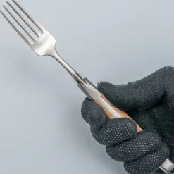 Laguiole en Aubrac Steakmessen en vorkenset Walnoot 4 delig