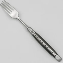 Laguiole en Aubrac Steakmessen en vorkenset Ebbenhout 4 delig