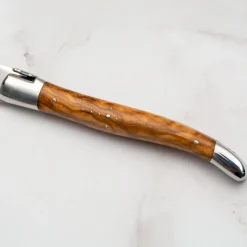 Laguiole en Aubrac Steakmessenset Olijf 6 delig