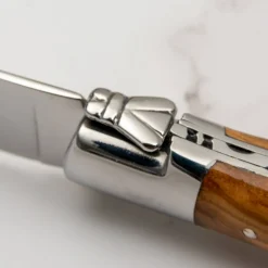 Laguiole en Aubrac Steakmessenset Olijf 6 delig