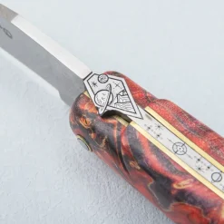 Laguiole en Aubrac Zakmes Cosmos Fire Elder Space Bee 12 cm