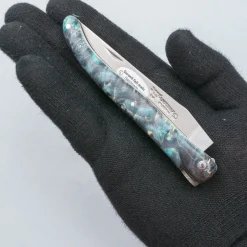 Laguiole en Aubrac Zakmes Cosmos Blue Elder Earth Bee 12 cm