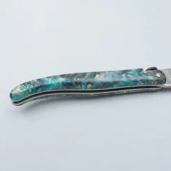 Laguiole en Aubrac Zakmes Cosmos Blue Elder Earth Bee 12 cm