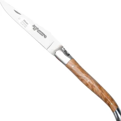 Laguiole en Aubrac Zakmes Double Plated Olive Burl 12 cm
