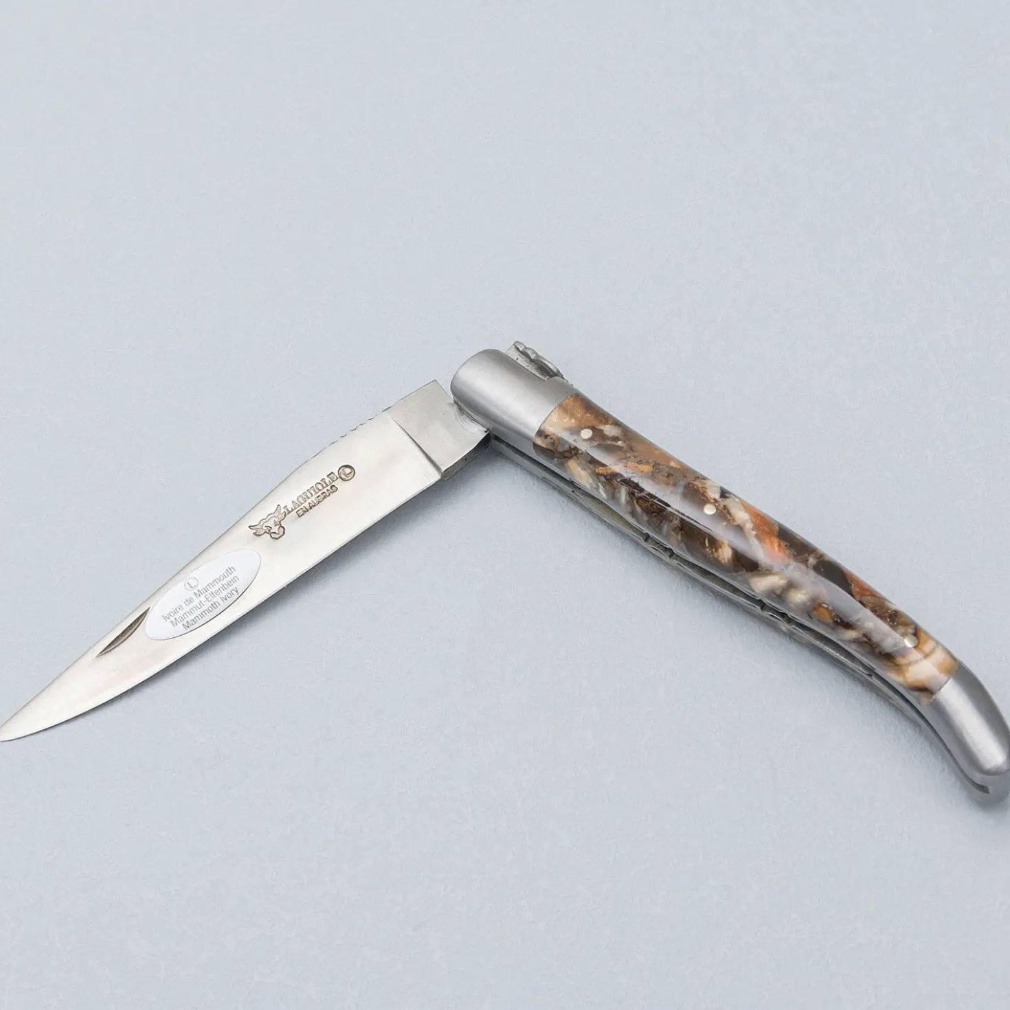 Laguiole en Aubrac Zakmes Double Plated Fusion Mammoet 12 cm
