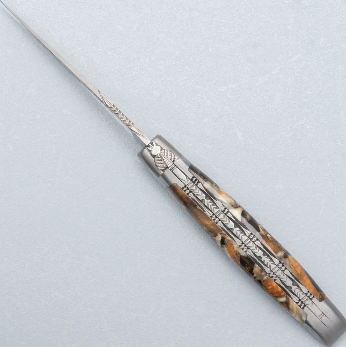 Laguiole en Aubrac Zakmes Double Plated Fusion Mammoet 12 cm
