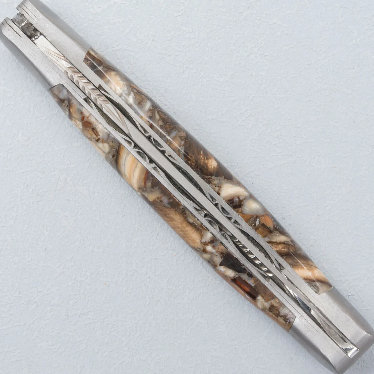 Laguiole en Aubrac Zakmes Double Plated Fusion Mammoet 12 cm