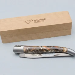 Laguiole en Aubrac Zakmes Double Plated Fusion Mammoet 12 cm