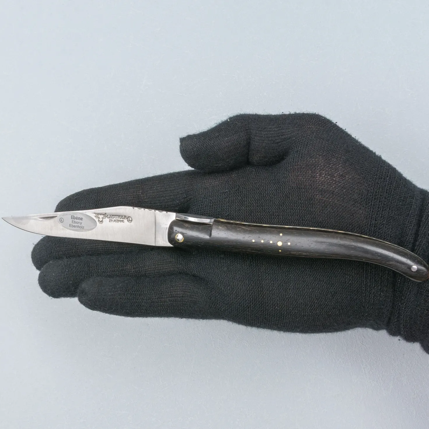 Laguiole en Aubrac Zakmes Ebony Tour Eiffel Zakmes 12 cm