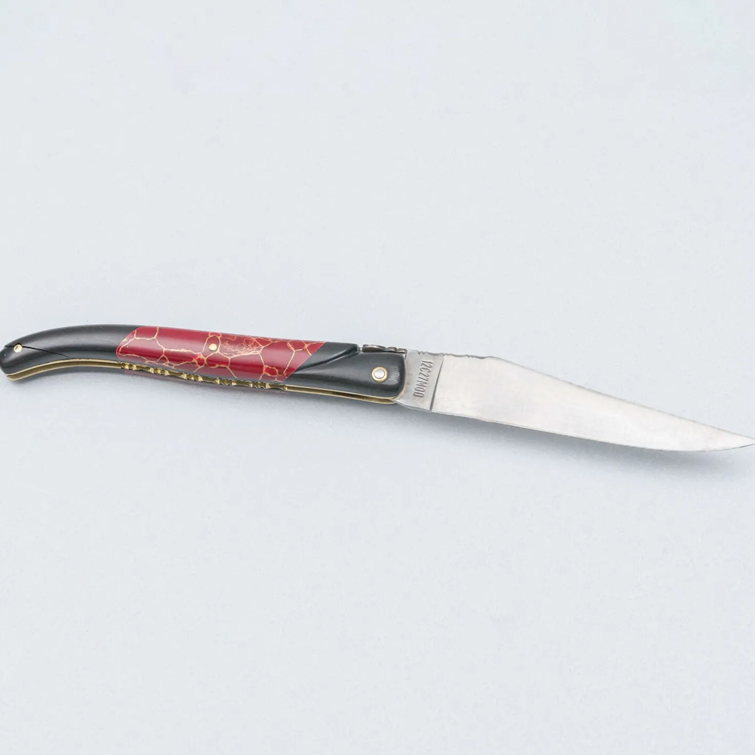Laguiole en Aubrac Zakmes Ebony Jasper Zakmes 12 cm