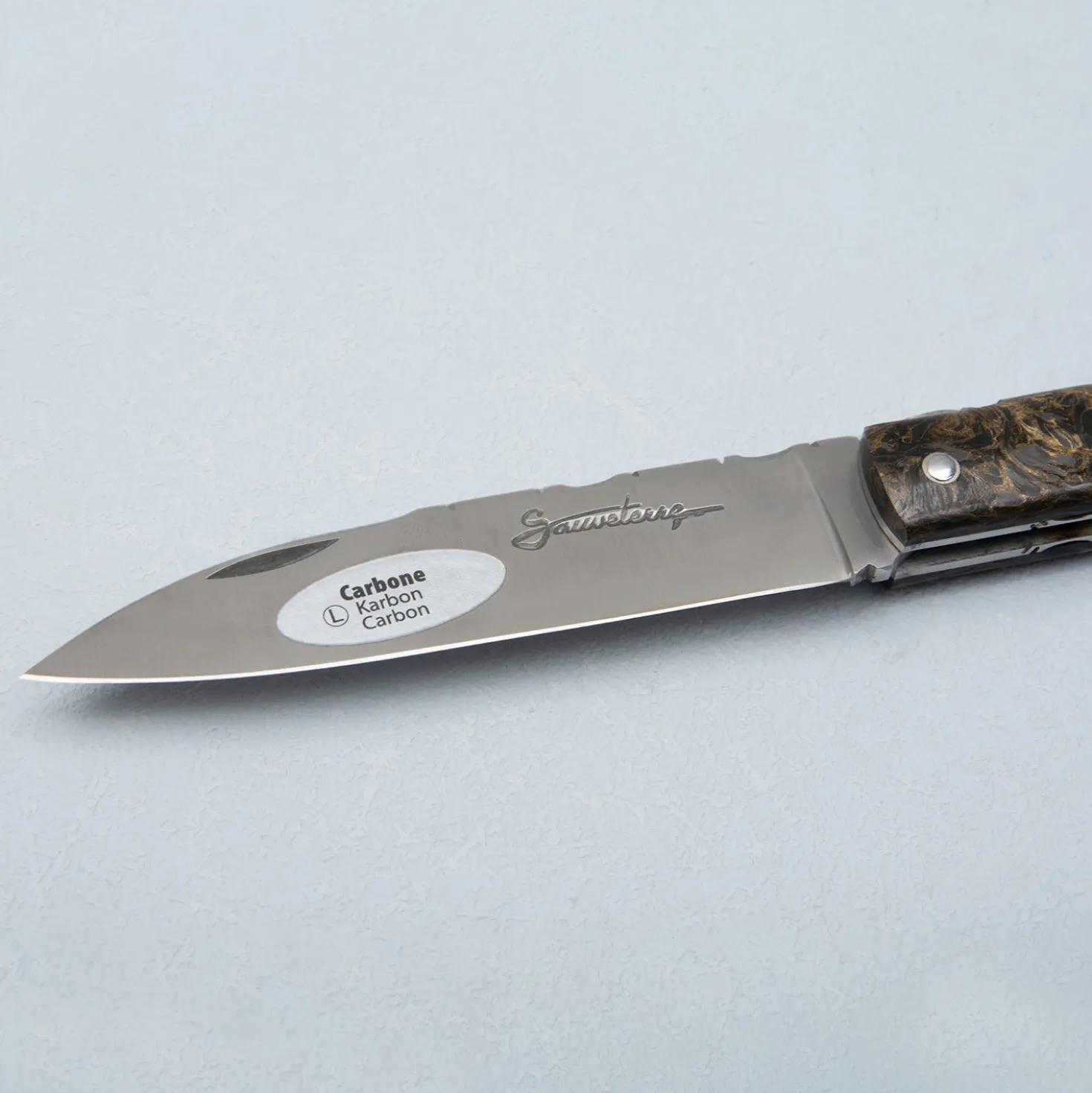 Laguiole en Aubrac Zakmes Sauveterre Deluxe Carbon Fiber 11 cm