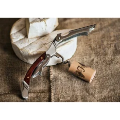 Laguiole Kelnersmes Style de Vie Rozenhout