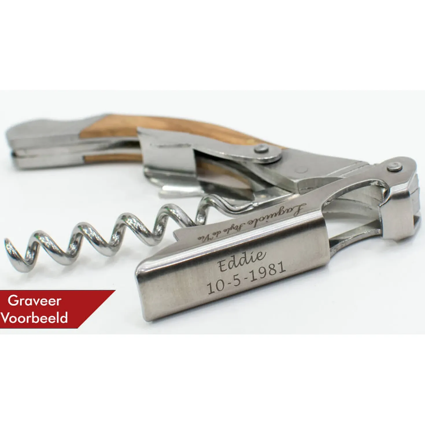 Laguiole Kelnersmes Style de Vie Ebbenhout