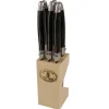 Laguiole Steakmessen Jean Dubost Zwart 1.2 mm