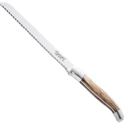 Laguiole Style de Vie Broodmes Olijfhout 20 cm