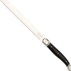 Laguiole Style de Vie Broodmes Zwart 20 cm