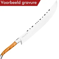 Laguiole Style de Vie Champagnesabel Olijfhout