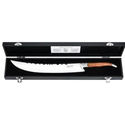Laguiole Style de Vie Champagnesabel + Kelnersmes Olijfhout