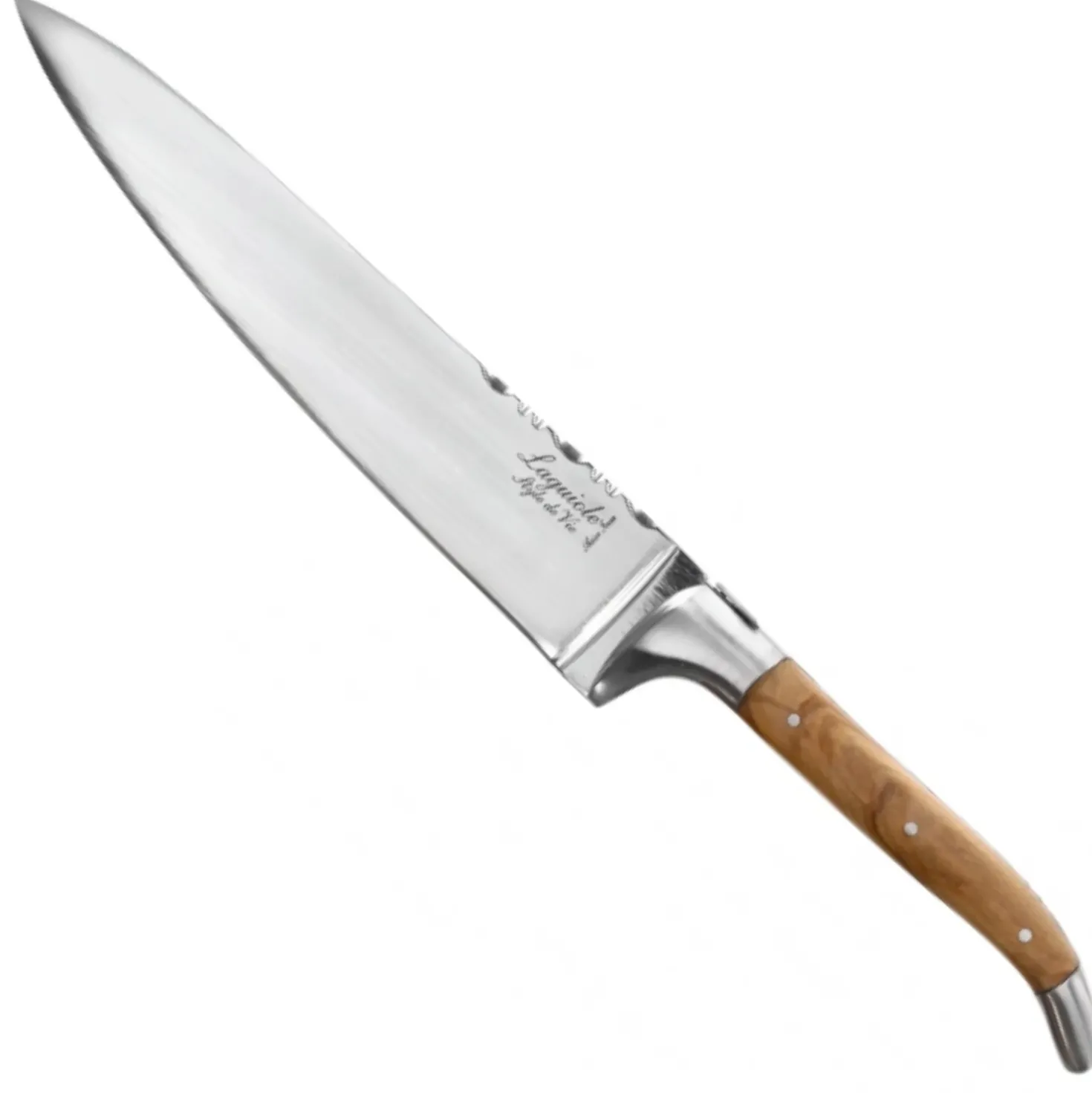 Laguiole Style de Vie Luxury Line Koksmes Olijfhout 20 cm