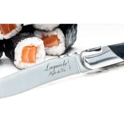 Laguiole Style De Vie Luxury Line Steakmessen & Vorkenset Ebbenhout