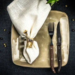 Laguiole Style de Vie Luxury Line Steakmessen Wengehout