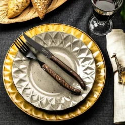 Laguiole Style de Vie Luxury Line Steakmessen Wengehout