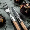 Laguiole Style de Vie Luxury Line Steakmessen & Vorkenset Eikenhout (12 stuks)